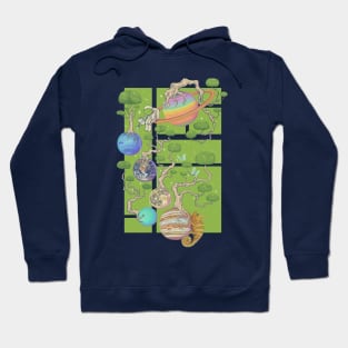 Space garden Hoodie